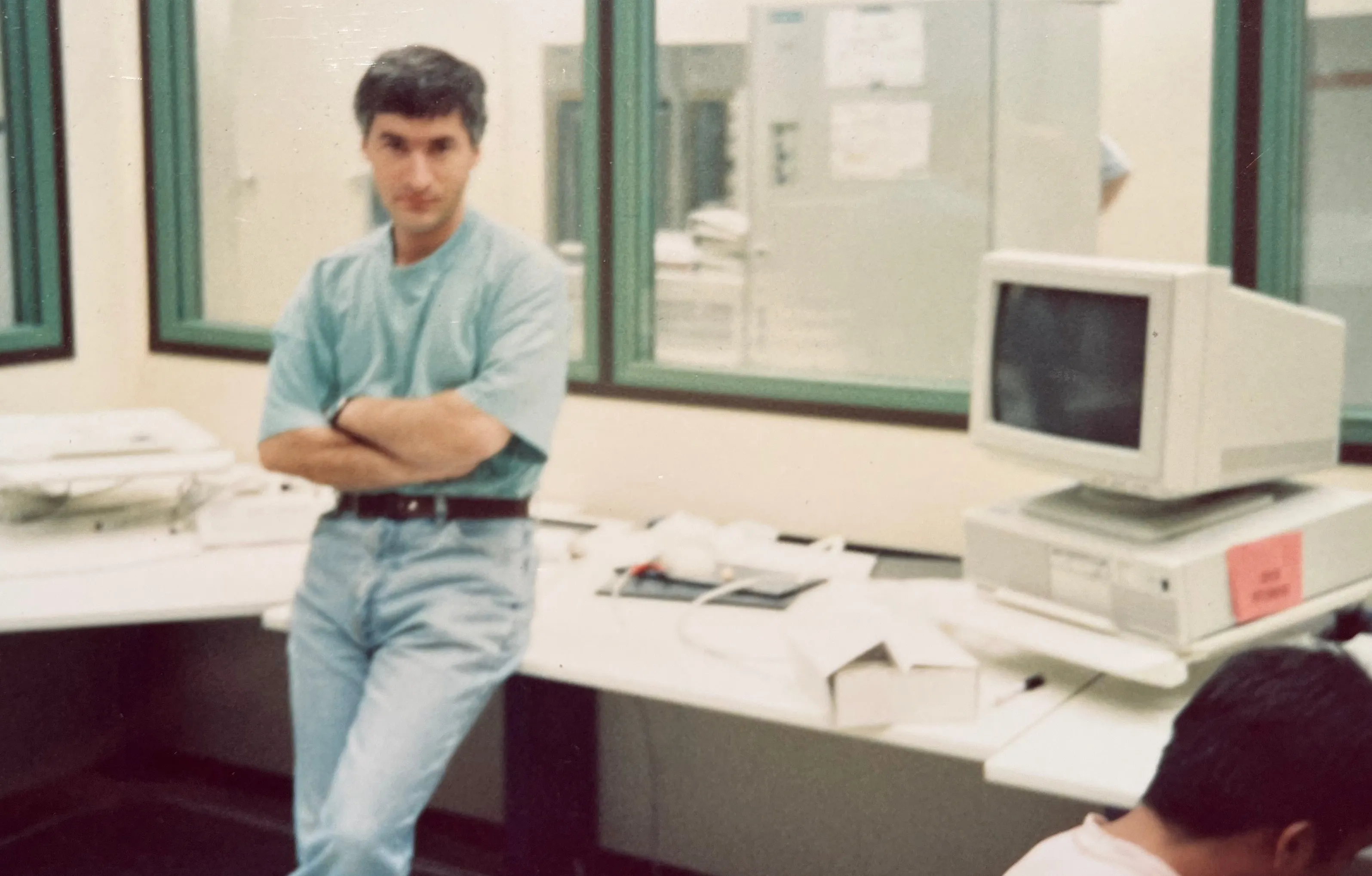 Photo of Rob Cervi when REM Consulting was founded